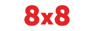 8x8 logo transparent