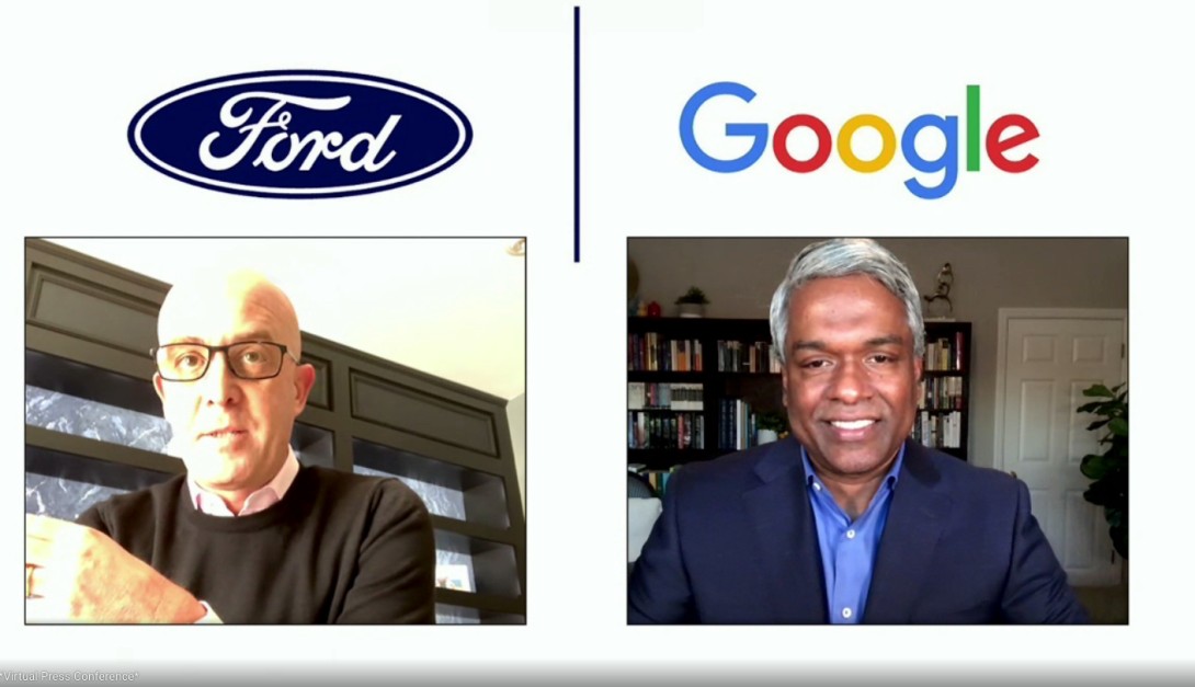 Google Ford Thomas Kurian David McClelland