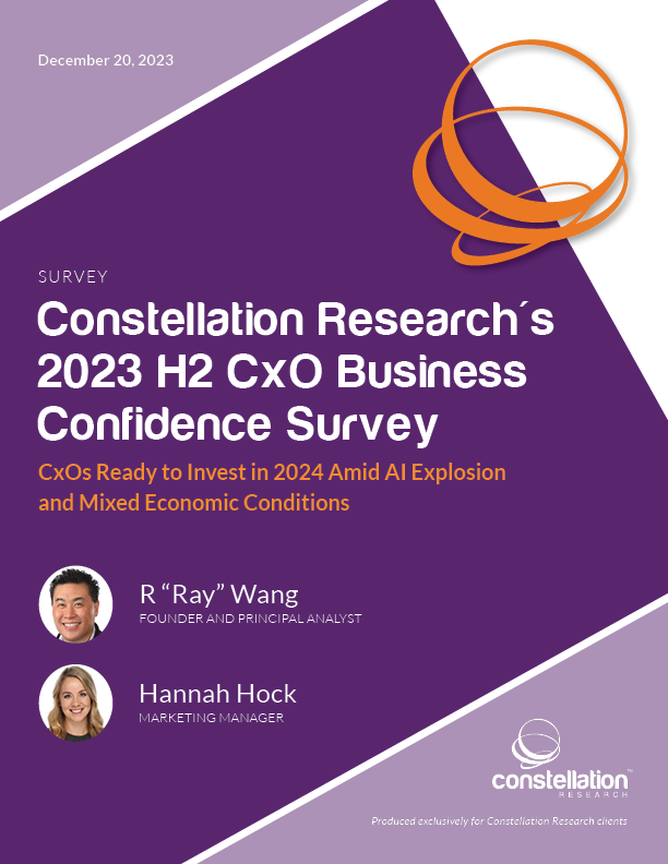 2023 H2 CXO Business Confidence Survey