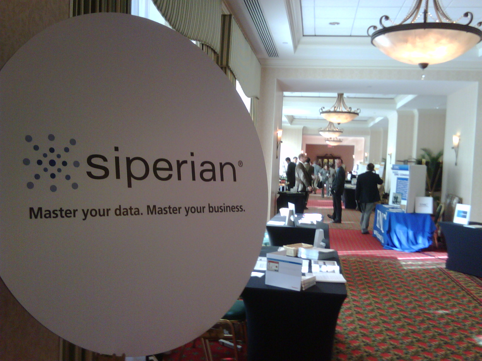 Registration Area for the Siperian Masters 2008 held at the Bridgwater Marriott