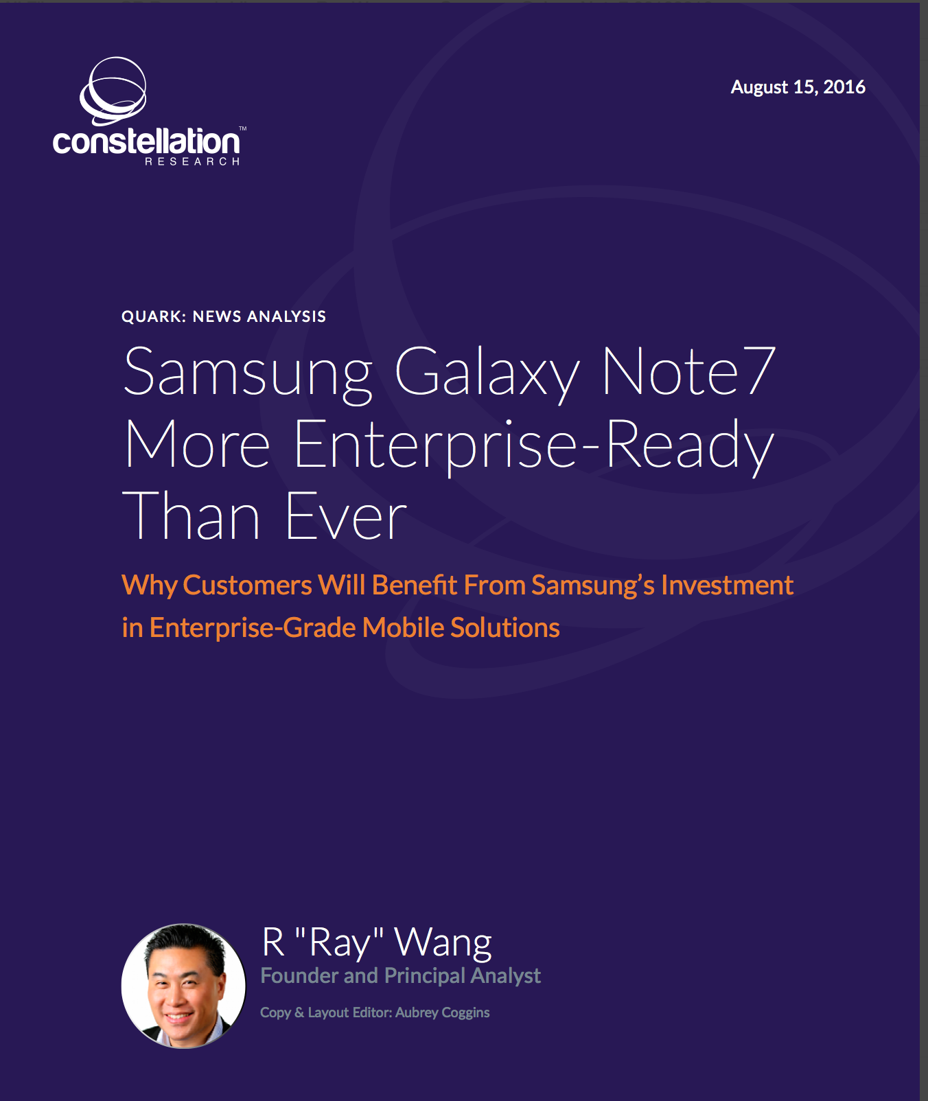 @rwang0 @samsung #Note7 cover